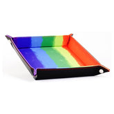 Velvet Folding Dice Tray with Leather Backing - Starbase 505